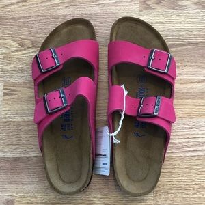 Birkenstock Arizona Pink New in Box 42N/11